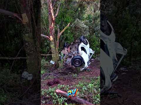 (( TRAGÉDIA EM SC )) Três pessoas MORREM, em acidente GRAVE na BR-282 em Bom Retiro SC