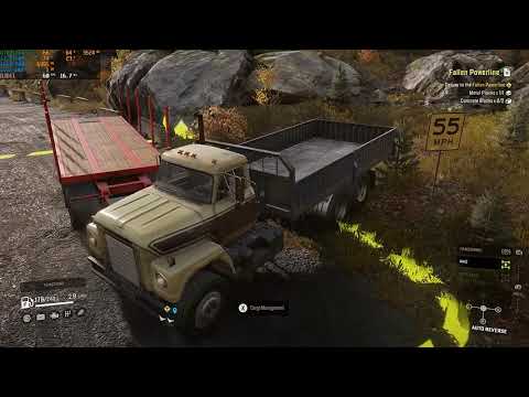 SnowRunner Walkthrough Part 8 - "Fallen Powerline" [2160p60]