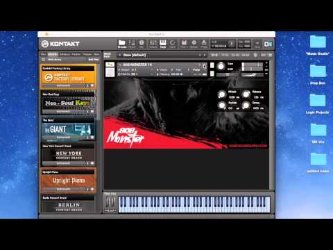 Free Download 808 Monster KONTAKT WAV