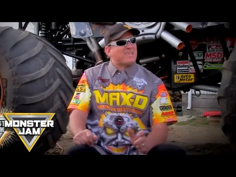 Leading Up to Max-D Front Flip | Imagine the Impossible | Monster Jam