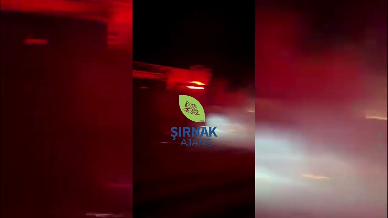 Anız yangını ahırlara sıçradı, İdil’de 3 dekar alan yandı