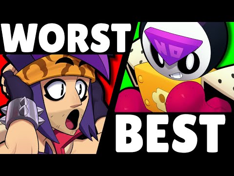 (V48) The BEST & WORST Brawlers | Pro Tier List!