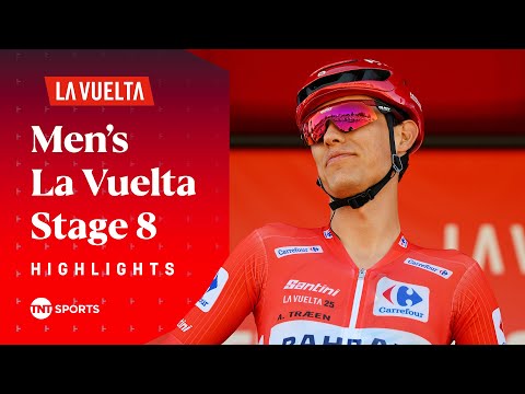 SPRINT BEDLAM! 😵‍💫 | 2025 Men's La Vuelta Stage 8 Race Highlights | TNT Sports Cycling
