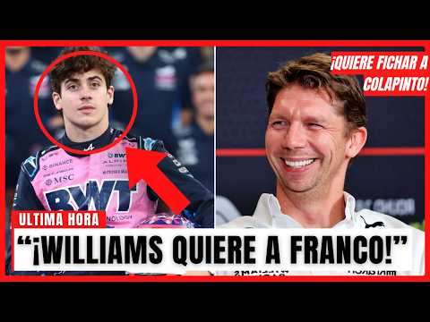 ¡WILLIAMS QUIERE A COLAPINTO DE VUELTA TRAS EL GP DE BÉLGICA!