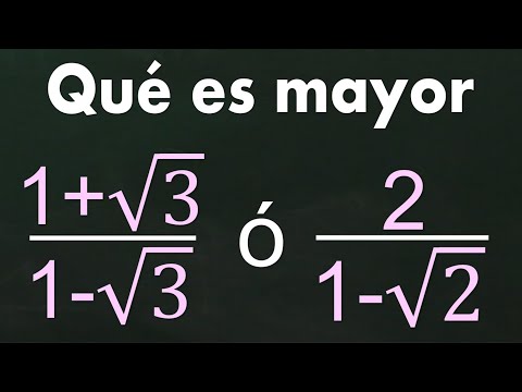 Matemáticas básicas. Qué es mayor. Comparación de fracciones