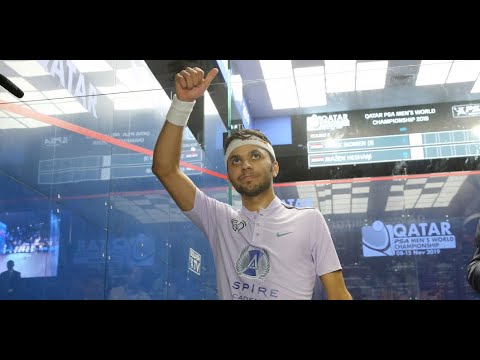 Qatar's Tamimi reaches last sixteen stage of PSA World Championships