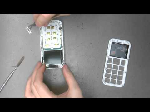 #MOBAMARKET - Как разобрать телефон Samsung GT-E1200M - YouTube