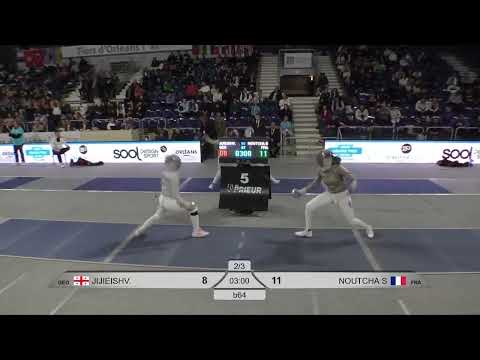Orleans Grand Prix 2023 SWS - L64 - Lika Jijeishvili GEO v Sarah Noutcha FRA