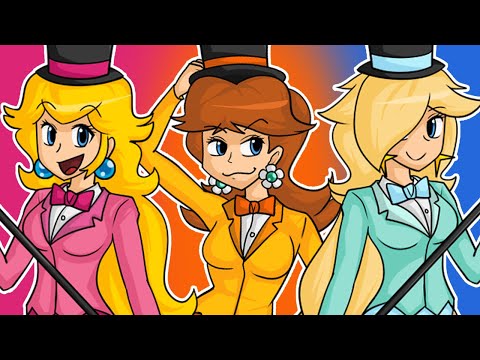 Funny Peach, Daisy, and Rosalina Animation Compilation - Gabasonian