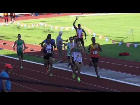 1'52''23: CHIQUART Gregoire (800m ESM/SEM FD5) - Chpts rég. Espoirs Seniors, MONTGERON 1 juin 2019
