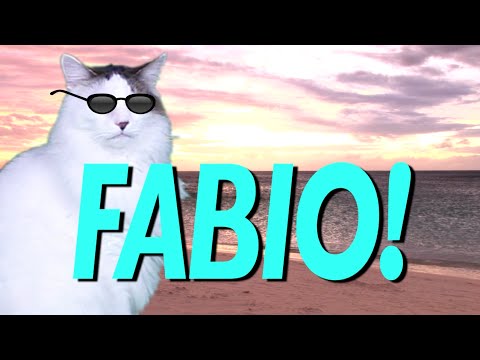 HAPPY BIRTHDAY FABIO! - EPIC CAT Happy Birthday Song