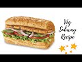 How To Make SUBWAY Sandwich At Home From Scratch Veg Subway