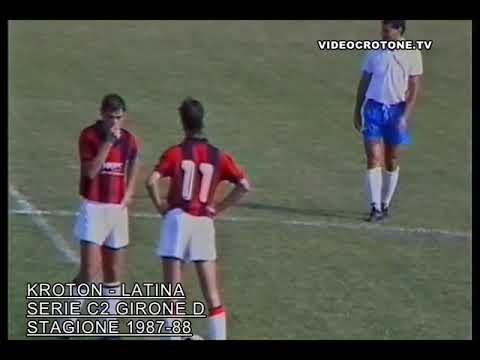 KROTON - LATINA 1-0 1987-88 SERIE C2 GIRONE D