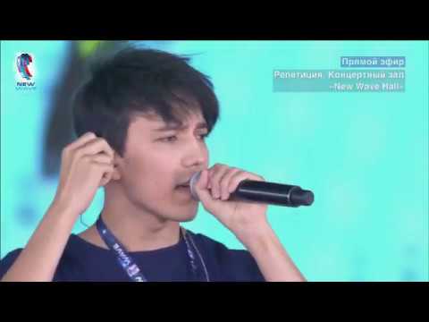 Dimash 20180905 New wave music festival in Sochi - Sinful passion rehearsal!!