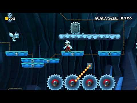 Beautiful Underground by Renata ~ WORLD RECORD! - SUPER MARIO MAKER - NO COMMENTARY 1ay