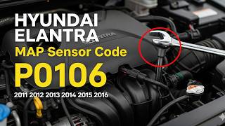 Hyundai Elantra MAP Sensor Code P0106 Fix (2011-2016) | Check Engine Light Diagnosis & Repair