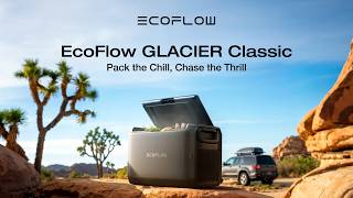 EcoFlow GLACIER Classic přenosná lednička / mrazák 55 litrů