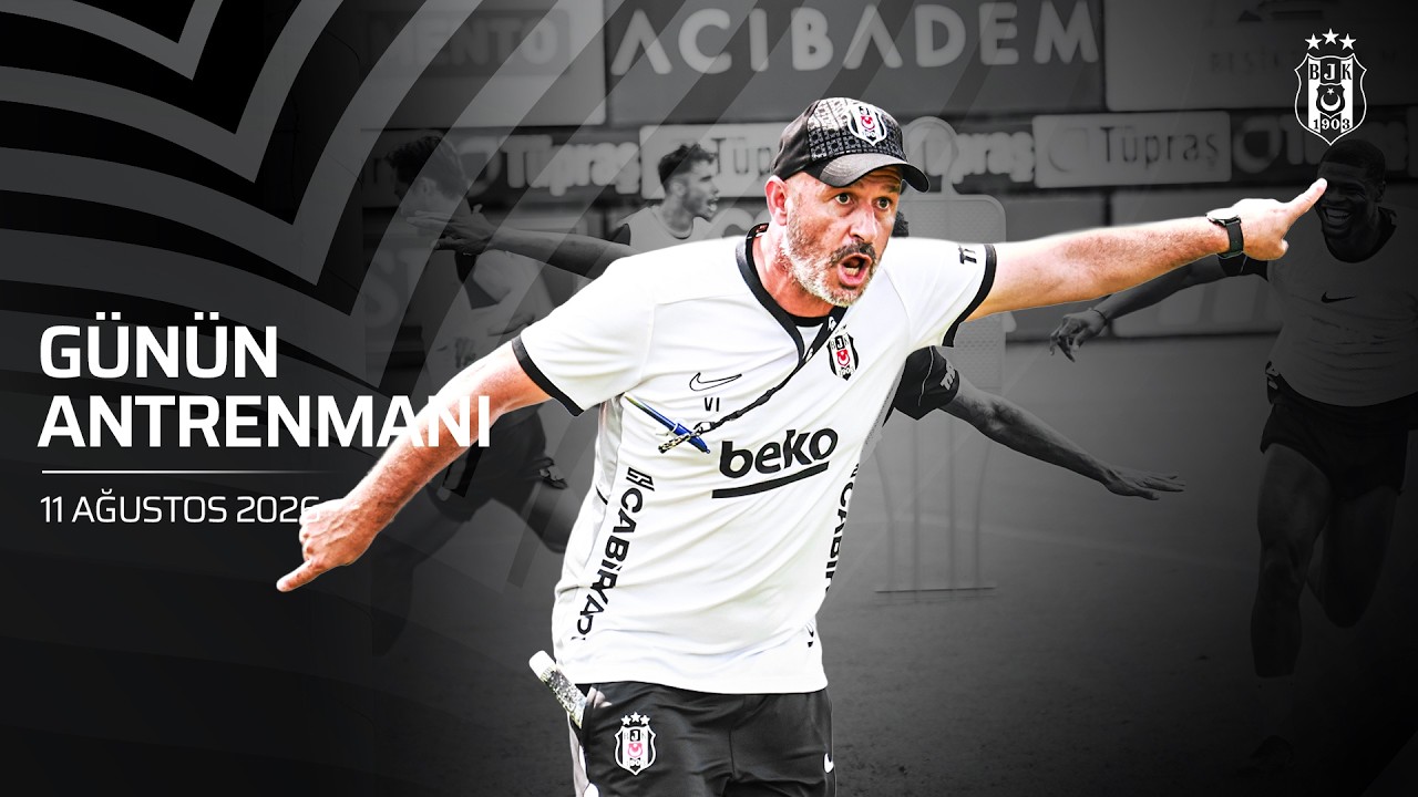 Beşiktaş, Hradec Kralove Maçına Yönelik Hazırlıklarını Sürdürüyor
