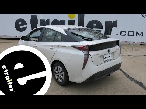 etrailer | Install: Curt Trailer Hitch Receiver on a 2018 Toyota Prius