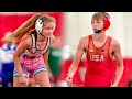 110 Jaslyn Benhumea G Of Elite Athletic Club IN Vs Callen Kirchner R Of Team Gotcha IL