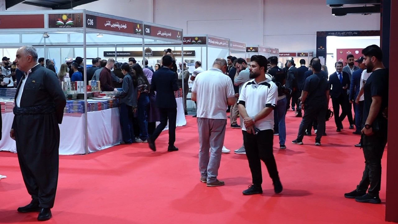 ڤیدیۆ | یەكەمین پێشانگەی  تایبەت بە كتێبی كوردی لە هەولێر بەڕێوەدەچێت