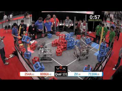2015 VRC Sci Q131 - 254A 8086A vs 2V 7110A - 22 to 82 - VEX Worlds 2015 - Science Division