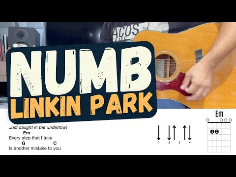 Numb - Linkin Park - Aprender a tocar - Cifra - How to play