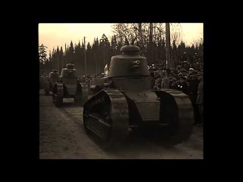 Finnish Cadet School Battle Show in Munkkiniemi