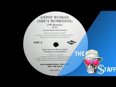 Crystal Waters - Gypsy Woman (La Da Dee) / sound from vinyl 1991