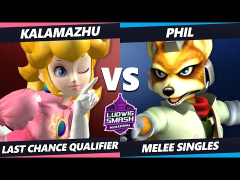 Ludwig Invitational - Kalamazhu (Peach) Vs. Phil (Fox) SSBM Melee Tournament