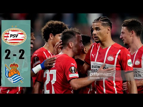 PSV vs Real Sociedad 1-2 Highlights & Goals | 16/09/2021 HD