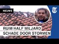 Dakdekker over stormen: ‘Ik doe wel eens de regendans’