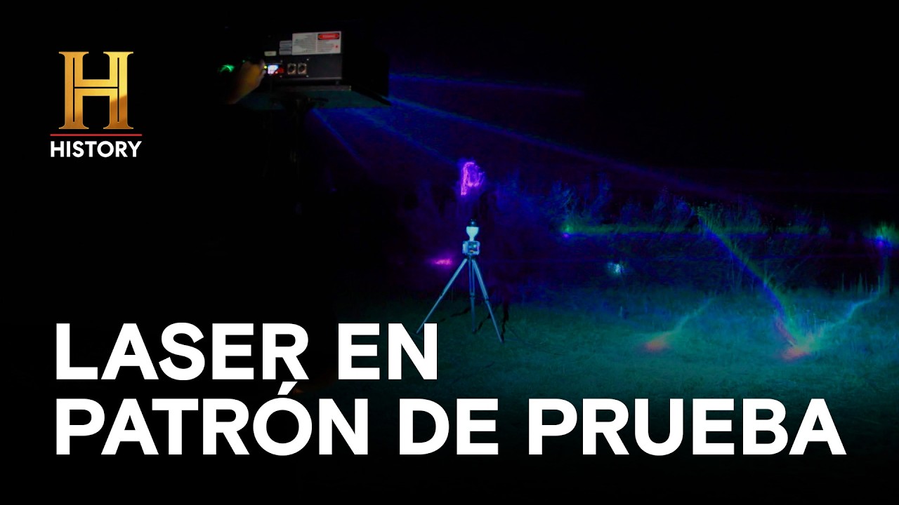 LÁSER EN PATRÓN DE PRUEBA - Más allá de Skinwalker