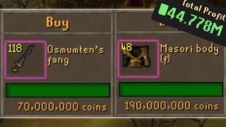 You Can Make So Much Money Flipping Runescape's Newest Items!  Flipping to Max Set #26 [OSRS]