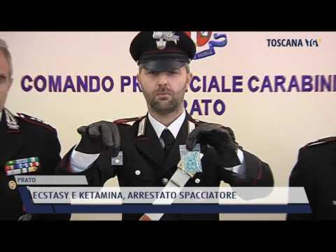 2021-10-07 PRATO - ECSTASY E KETAMINA, ARRESTATO SPACCIATORE