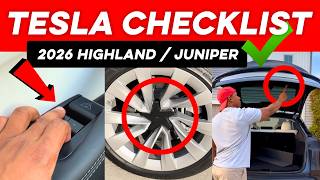 Tesla Delivery Day Checklist: 2026 Model Y Juniper & Model 3 Highland