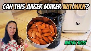 Is It Worth Making Almond Milk With This Budget Juicer Machine? #juicerreview