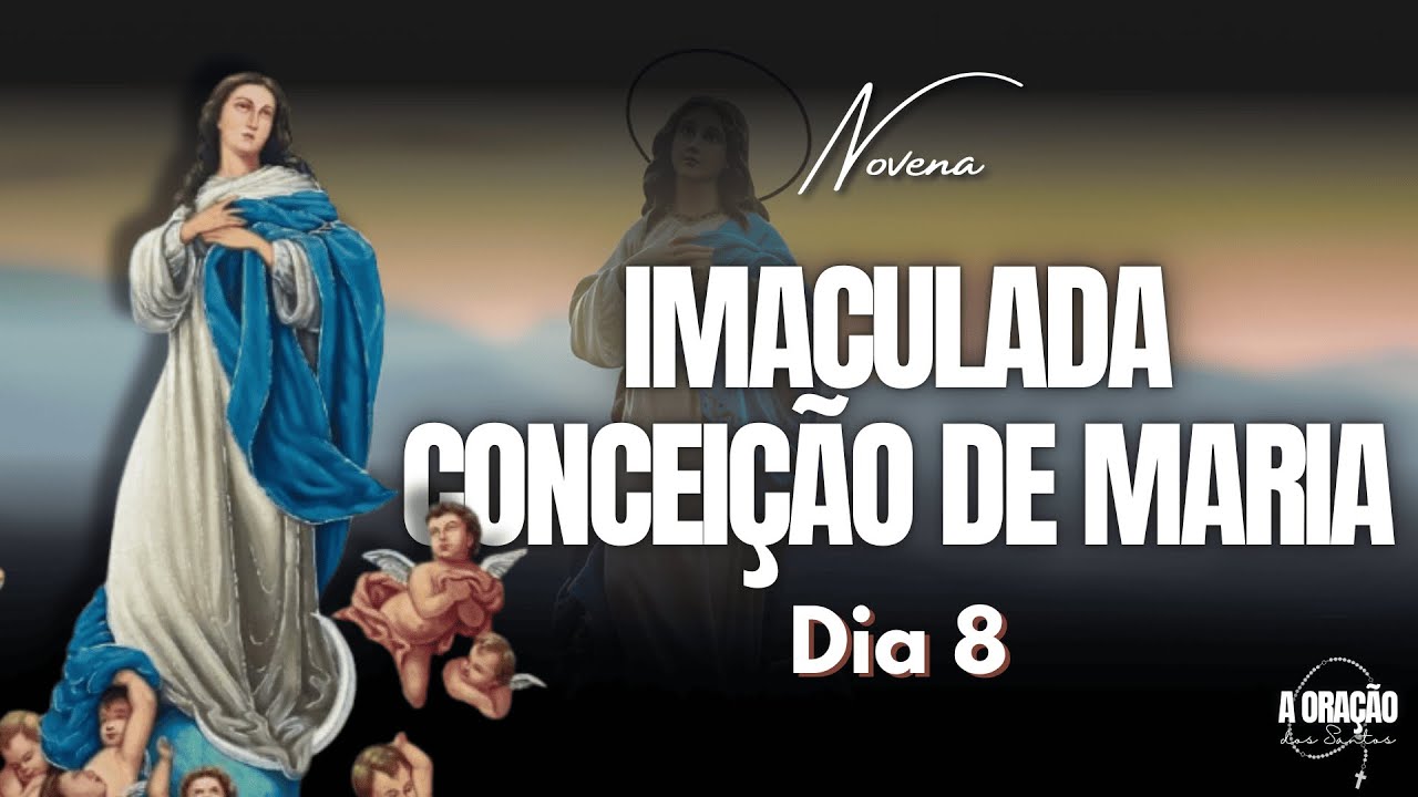 NOVENA DA IMACULADA CONCEIÇÃO DE MARIA | MÃE DA PUREZA E DA GRAÇA | 8º DIA