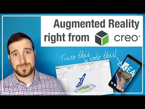 Creating Augmented Reality Experiences Right from Creo 4.0 (Builds m010-m030) - EAC Tip of the Week