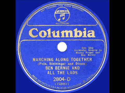 1933 HITS ARCHIVE: Marching Along Together - Ben Bernie (Manny Prager & Ben Bernie, vocal)