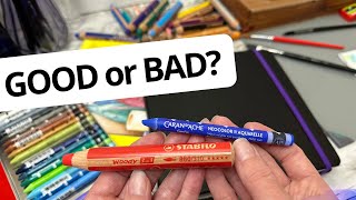 🎨 Neocolor II + Stabilo Woody | UNBOXING & HONEST REVIEW