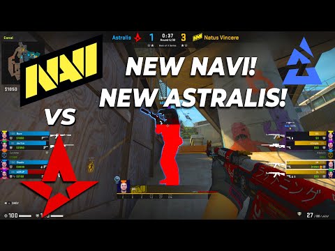 NEW NAVI FIRST GAME! - New NaVi vs New Astralis - OVERPASS - BLAST Premier l CSGO