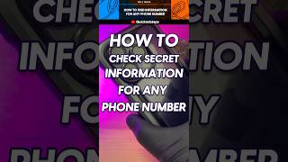 🤯Phone Number Secrets : Finding the Owner Behind Any Phone Number‼️ #shorts