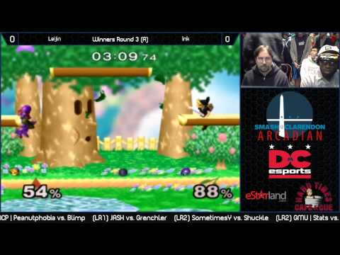 Smash @ Clarendon Arcadian WR2A - Laijin vs. Ink (Read Warning In Description)