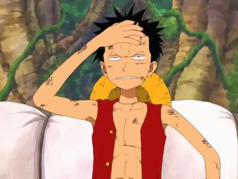 Ruffy verarscht Zorro und Sanji