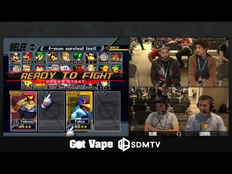 The Bigger Balc - Westballz (Falcon/Samus) vs. The Playa (Falco) - SSBM Pool A2 WR2 - Smash Melee