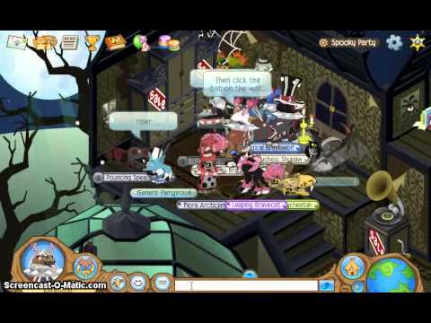 Animal Jam-Where to get the pet bats at the spooky party. :3