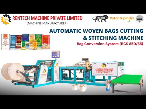 Fully automatic rice bag making machine