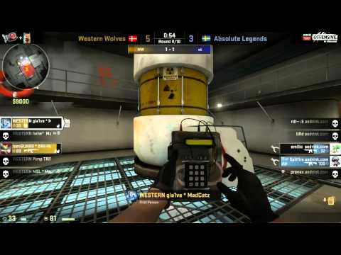 Absolute Legends vs. Western Wolves | Cons. Finale, RADEON Offensive 2 | de_nuke Map 3 Part 3