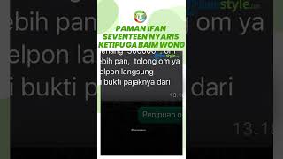 Hampir Ketipu! Paman Ifan Seventeen Nyaris Kemakan Giveaway Baim Wong, Diminta Uang Rp 300 Ribu